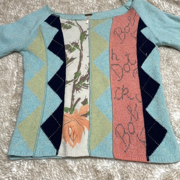 Free People Wool Sweater Top - Picture 5 of 9